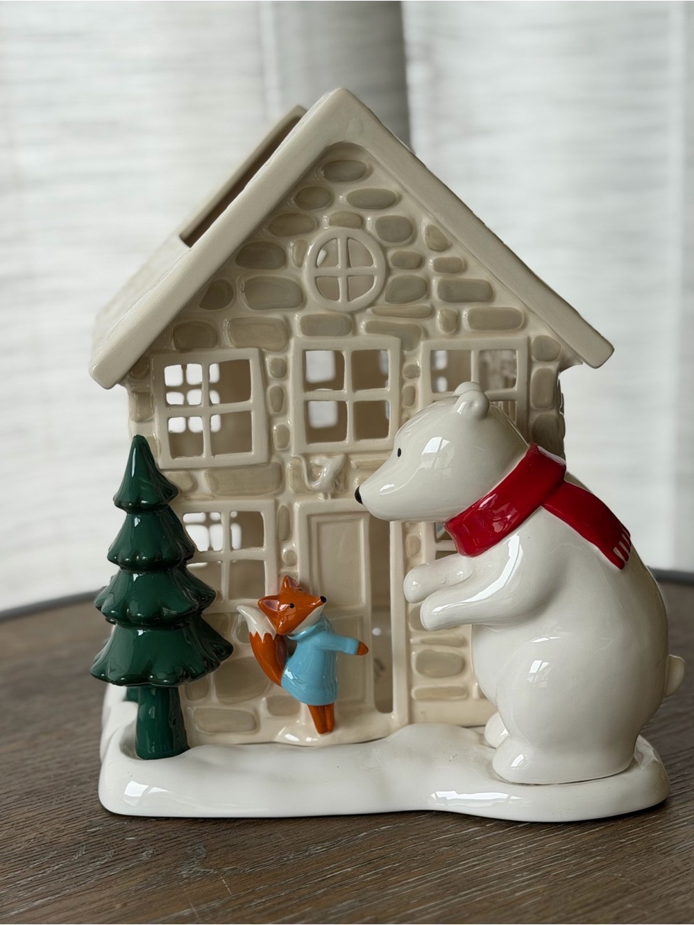 LARGE!!!! 2014 Bath and Body Works Village House HOLIDAY Luminary!